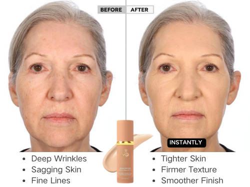 De enige foundation die je nodig hebt β met SPF50 & skin match tech van PurelyFresh