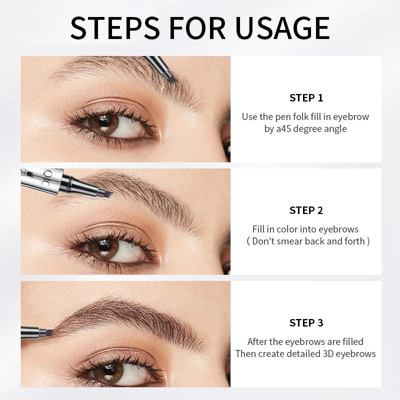 PurelyFresh BrowPro β Microblading Pen voor Perfecte Brows On-the-Go