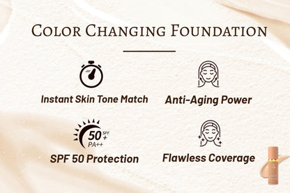 De enige foundation die je nodig hebt – met SPF50 & skin match tech van PurelyFresh